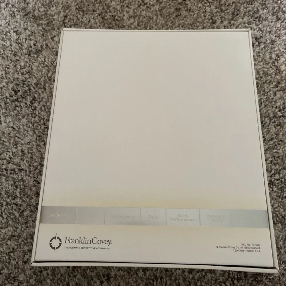 New Franklin Covey 7 Habits of Highly Effective People Edition Planner